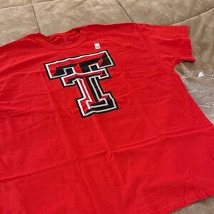 Top of the World Texas Tech Raiders Tee with Black and White Logo
